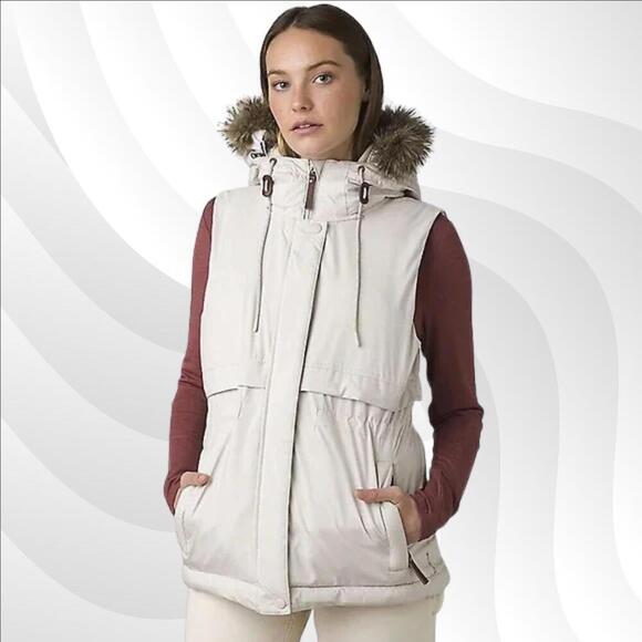 Prana Jackets & Blazers - 2/$50 Prana Banajaara Hooded Vest Pebble Gray Heather Size XL